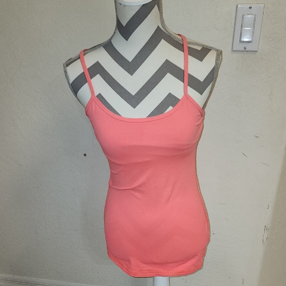 Lululemon Athletica Razor Back Built In Bra Top Size 6